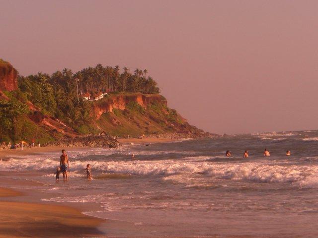 Oceanic Beach Residency Varkala Kültér fotó